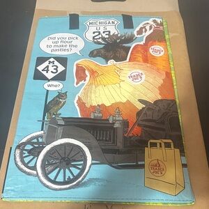Michigan Trader Joe’s reusable tote bag